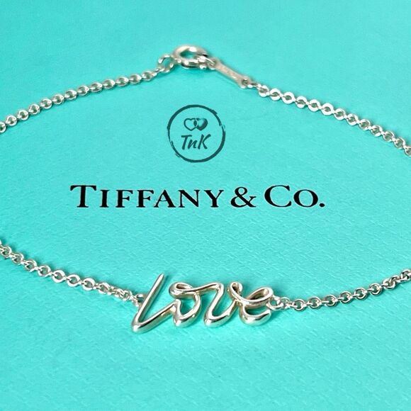 Tiffany & Co. Jewelry - Retired Tiffany Paloma Picasso's Graffiti Love Bracelet - Silver - 7”